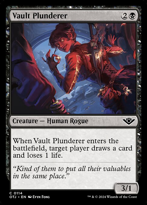 Vault Plunderer — Front