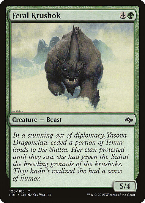 Feral Krushok — Front
