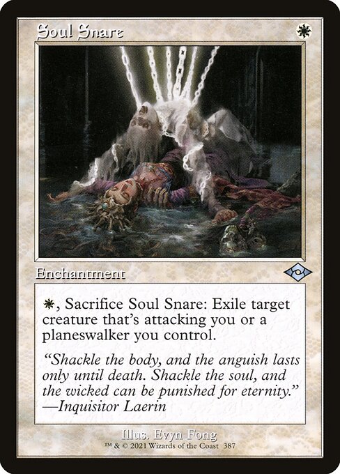 Soul Snare (Retro Frame) — Front