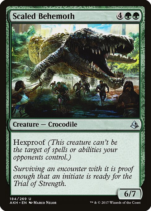 Scaled Behemoth — Front