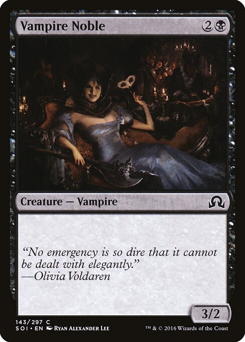 Vampire Noble — Front