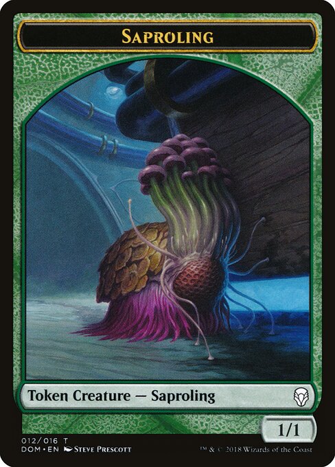 Saproling Token (012) — Front