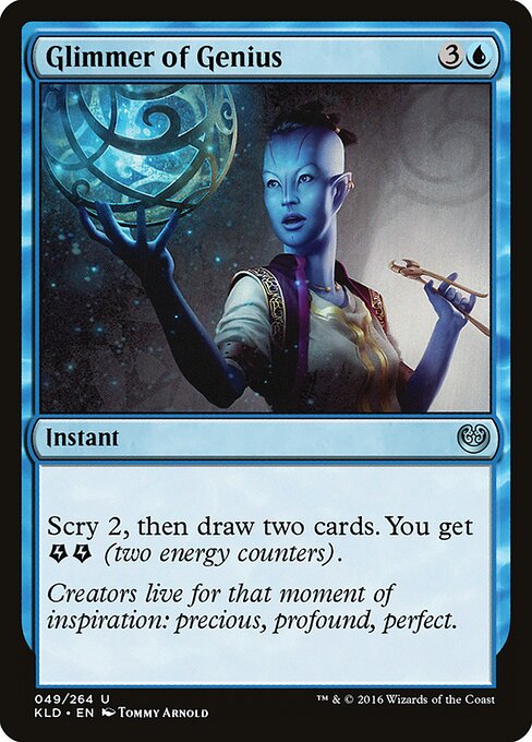 Glimmer of Genius — Front