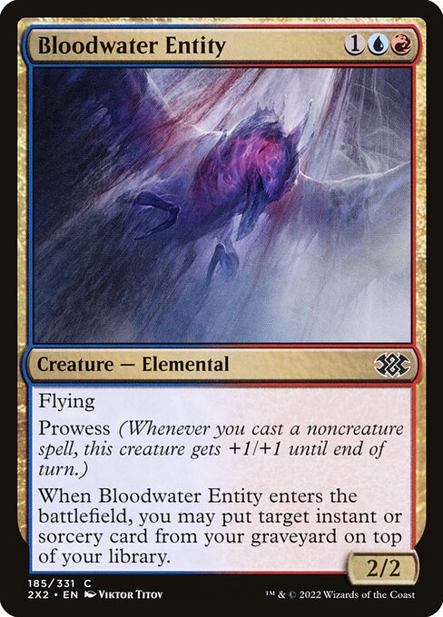 Bloodwater Entity — Front