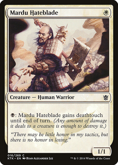 Mardu Hateblade — Front