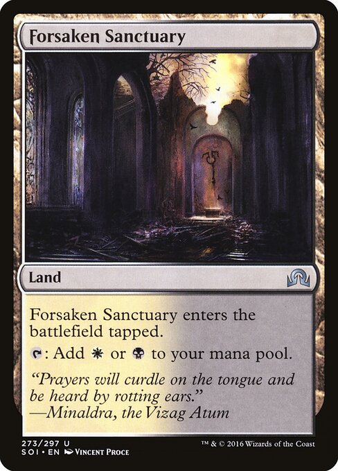 Forsaken Sanctuary — Front