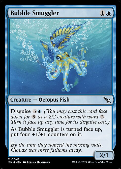 Bubble Smuggler — Front