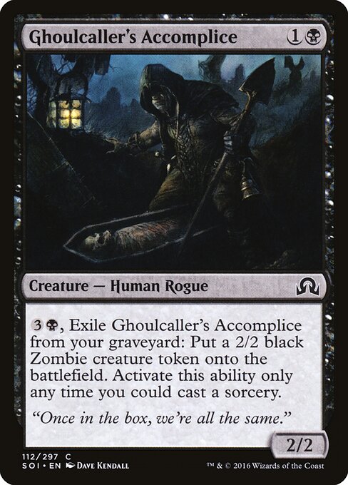 Ghoulcaller's Accomplice — Front