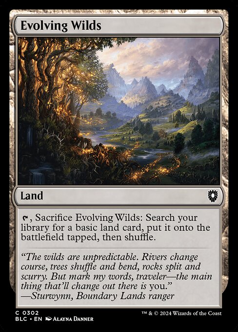 Evolving Wilds — Front