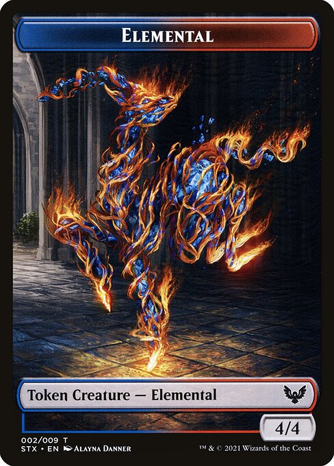 Elemental Token — Front