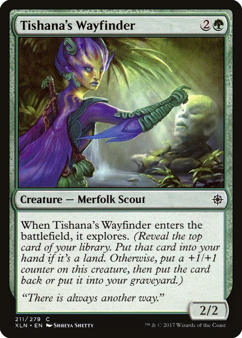 Tishana's Wayfinder — Front