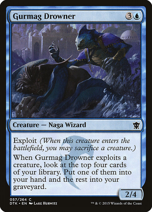 Gurmag Drowner — Front