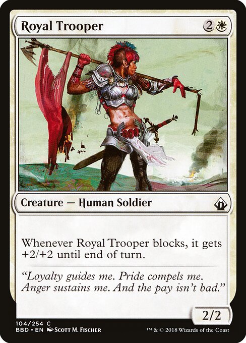 Royal Trooper — Front