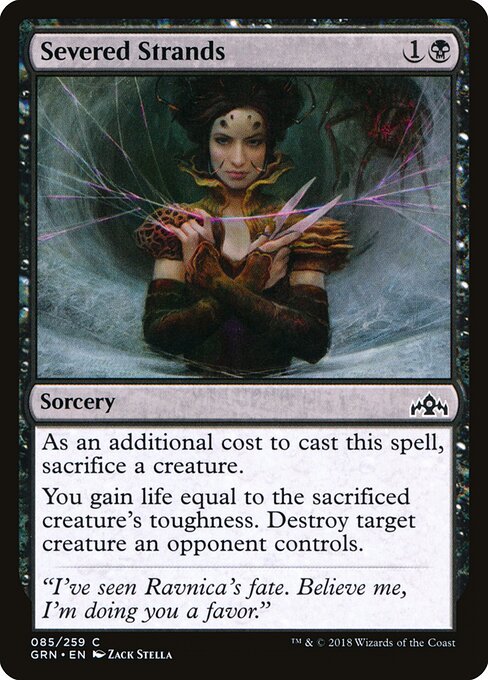 Severed Strands — Front