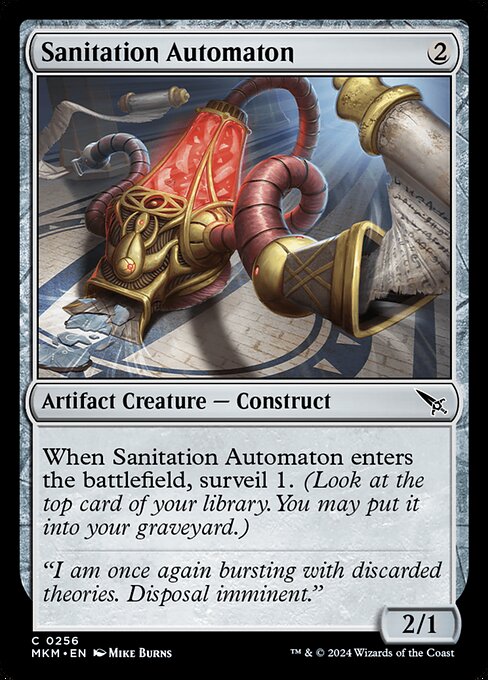 Sanitation Automaton — Front