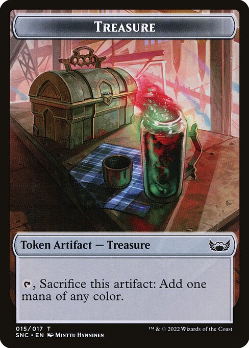 Treasure Token (015) — Front