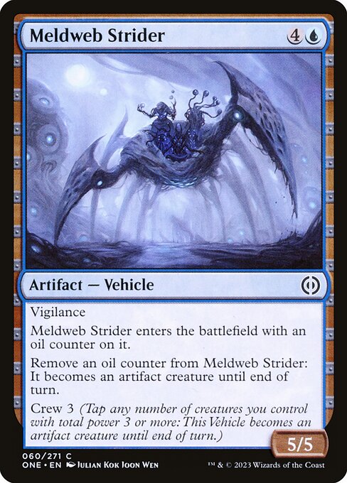 Meldweb Strider — Front
