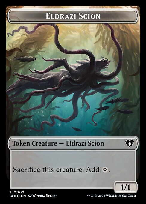 Eldrazi Scion // Assassin Double-Sided Token — Front — Eldrazi Scion