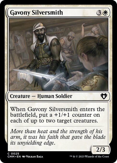 Gavony Silversmith — Front
