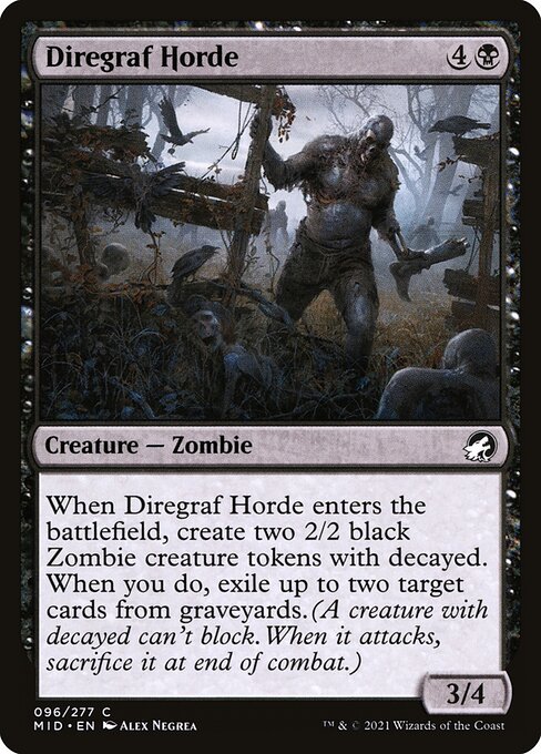 Diregraf Horde — Front