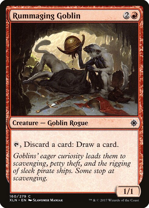 Rummaging Goblin — Front