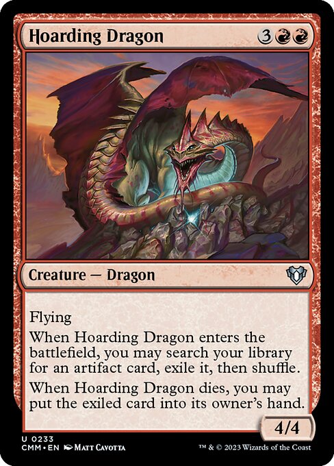 Hoarding Dragon — Front