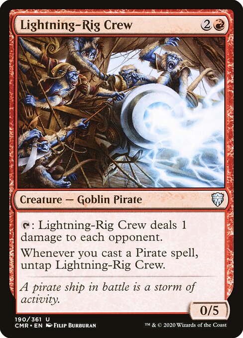 Lightning-Rig Crew — Front