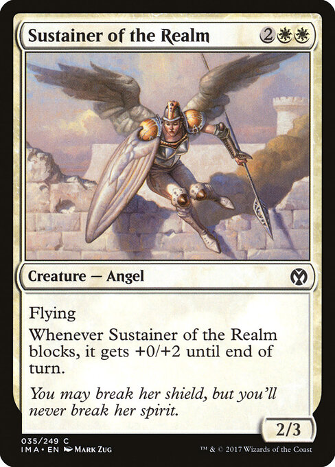Sustainer of the Realm — Front