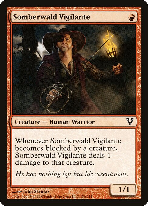 Somberwald Vigilante — Front