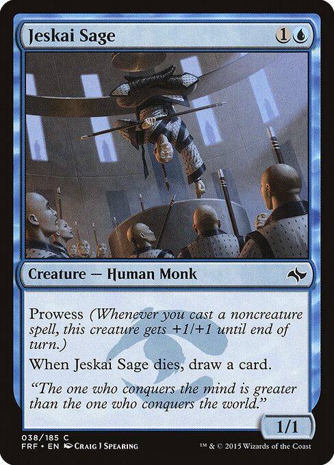 Jeskai Sage — Front
