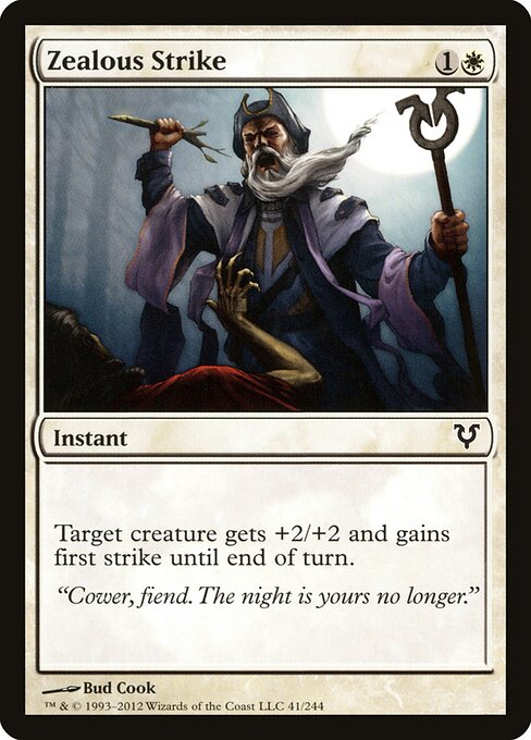 Zealous Strike — Front