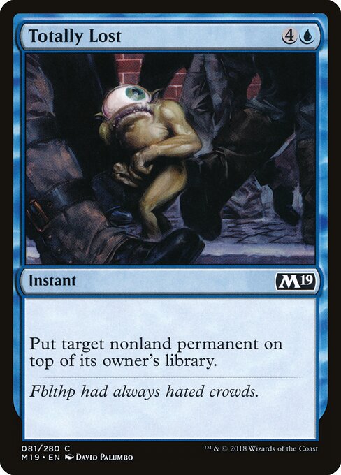 Totally Lost — Front