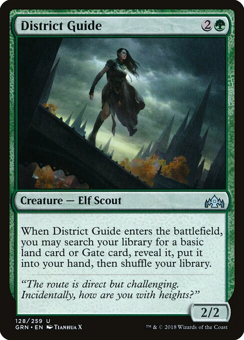 District Guide — Front