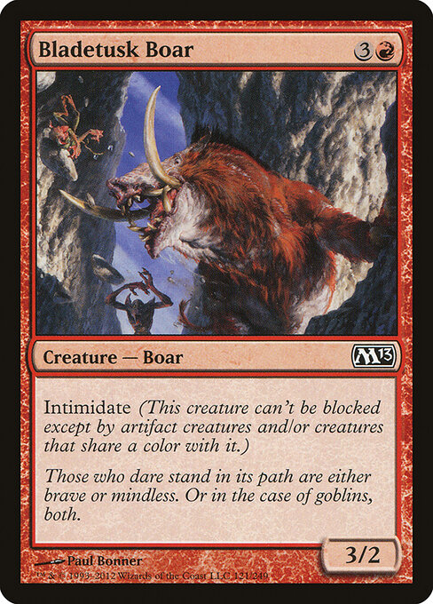 Bladetusk Boar — Front