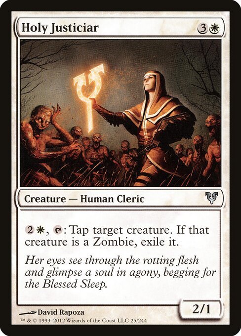 Holy Justiciar — Front