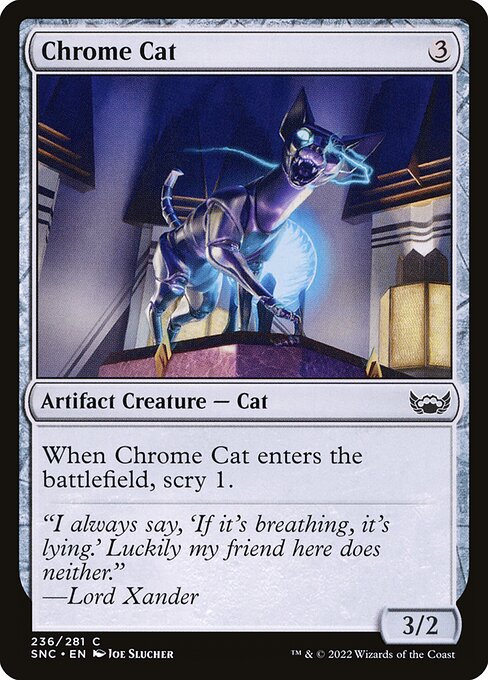 Chrome Cat — Front