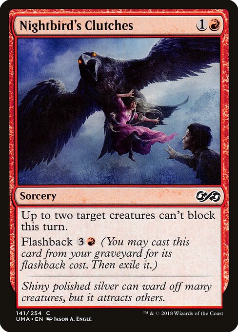 Nightbird's Clutches — Front