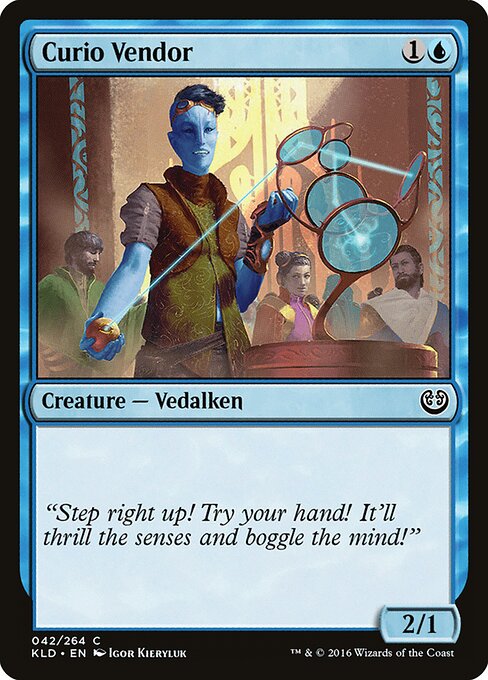 Curio Vendor — Front