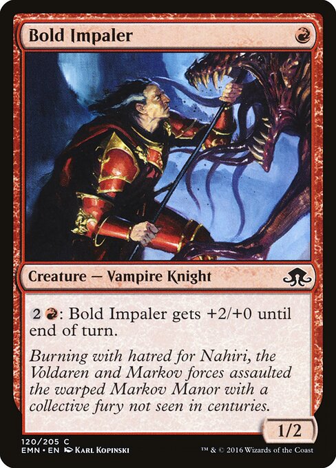 Bold Impaler — Front