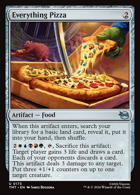 Everything Pizza — Front