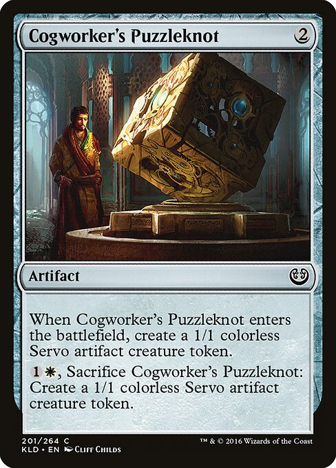 Cogworker's Puzzleknot — Front