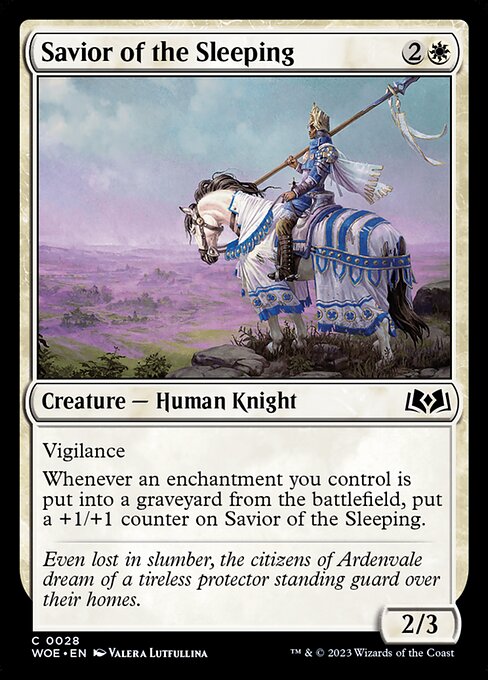 Savior of the Sleeping — Front