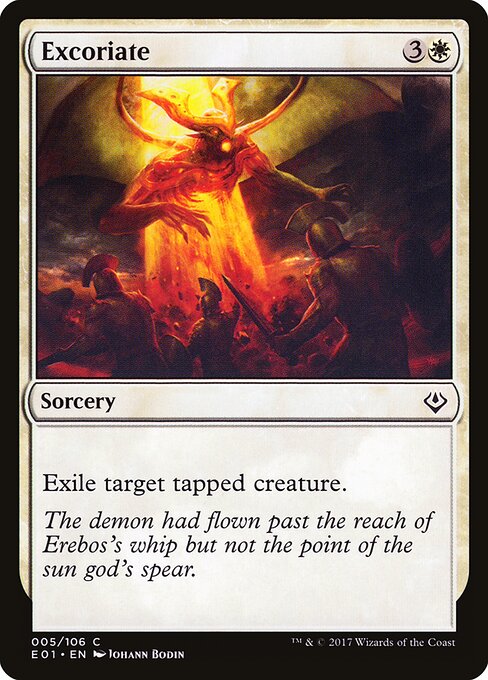 Excoriate — Front