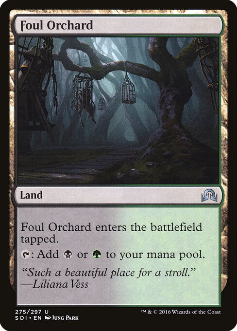Foul Orchard — Front