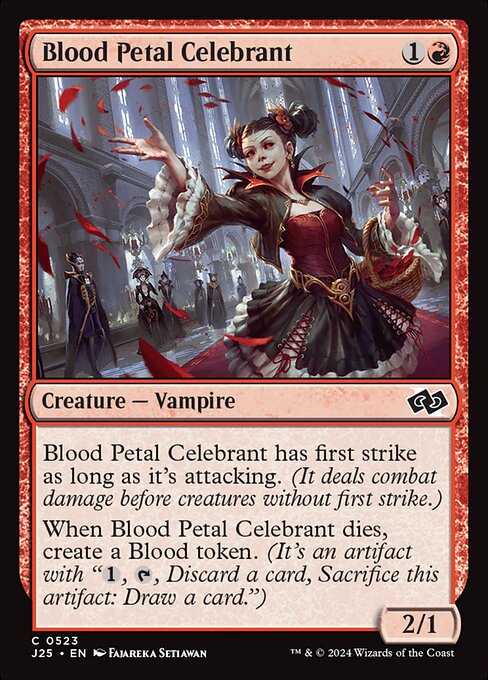 Blood Petal Celebrant — Front