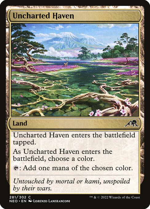 Uncharted Haven — Front