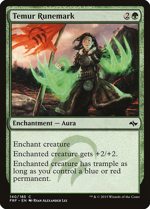 Temur Runemark — Front