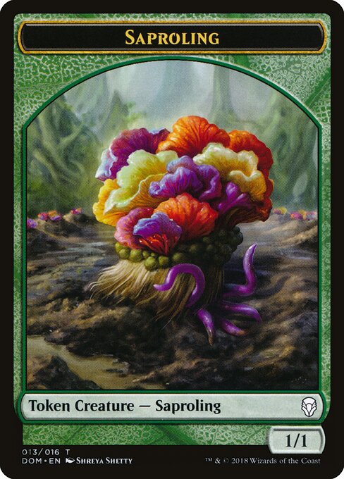 Saproling Token (013) — Front
