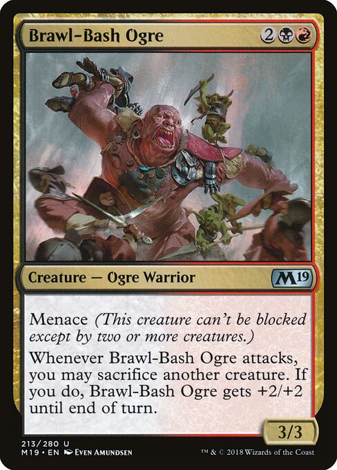 Brawl-Bash Ogre — Front