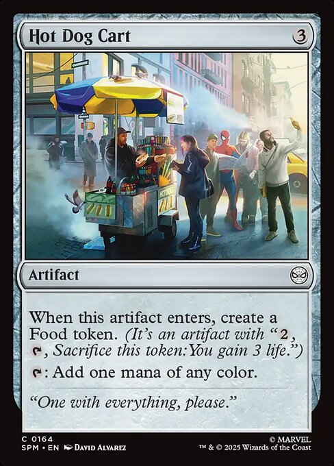 Hot Dog Cart — Front